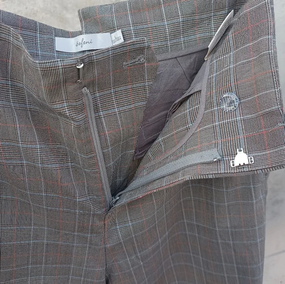 Korean checked culottes - Picture 7 of 9